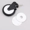 Stroller Replacement Rubber Wheels Front And Rear Wheel Stroller Accessories Compatible With Stroller