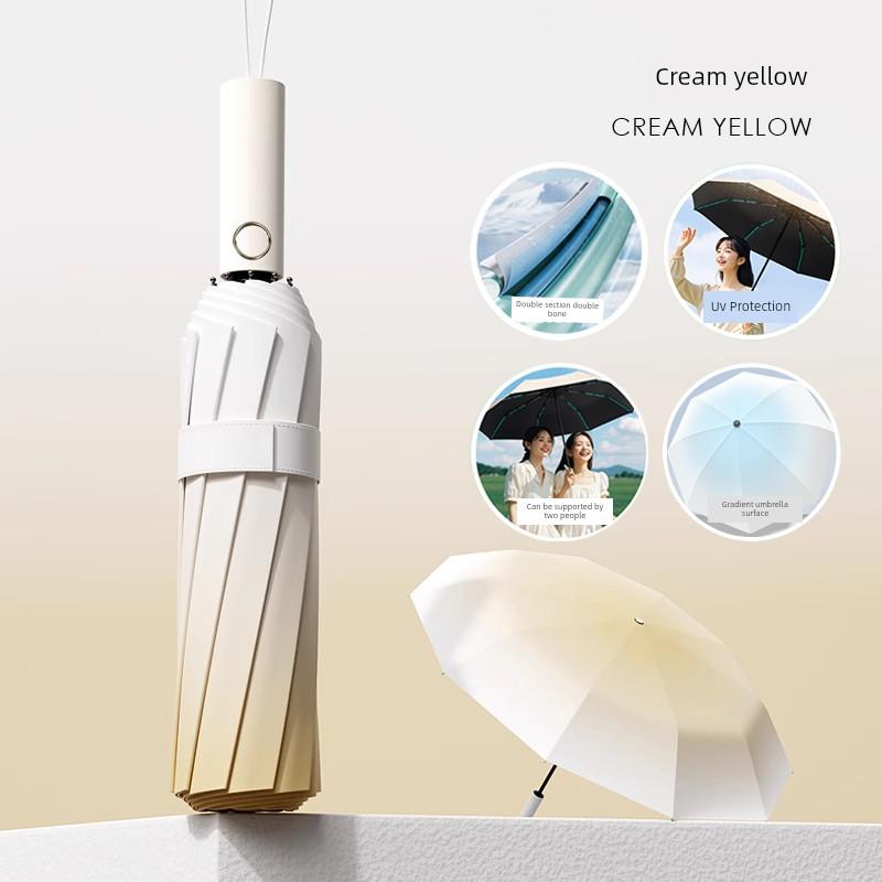 High-Quality Automatic Umbrella for Women, Dual-Use for Sun and Rain, Foldable Umbrella, Sun Umbrella, Uv Protection, Sunshade Umbrella for Men