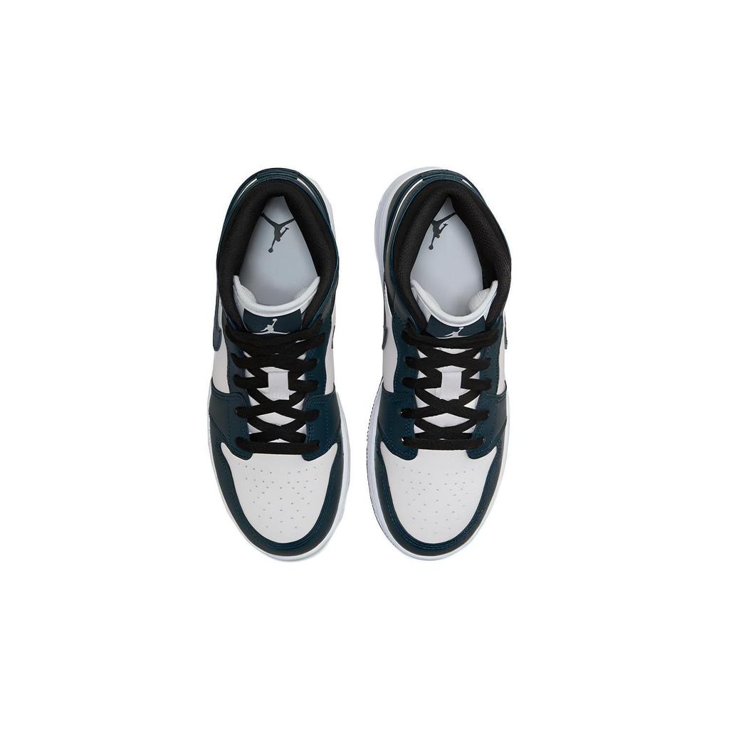 Air Jordan 1 Mid GS Armory Navy White Black 554725-411