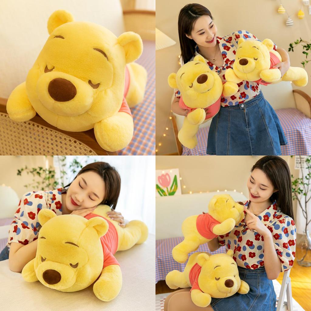 Pooh Plush Toy Animal Cartoon Stuffed Doll With Pp Cotton For Kids Bedroom Decor
