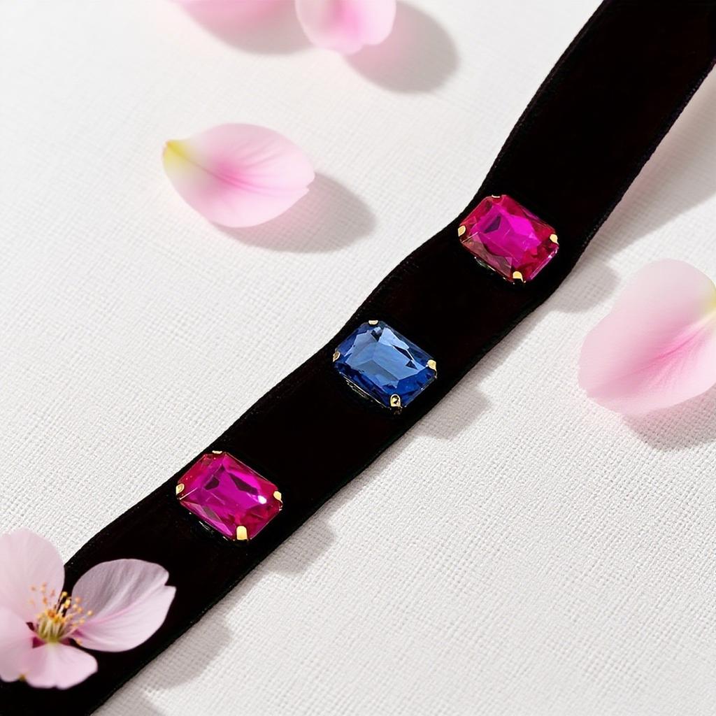 Black Rock Punk Dark Street Shoot Women's Fashion Collar for Partying