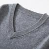 Fanzhen Men's V-Neck Cashmere Blend Sweater
