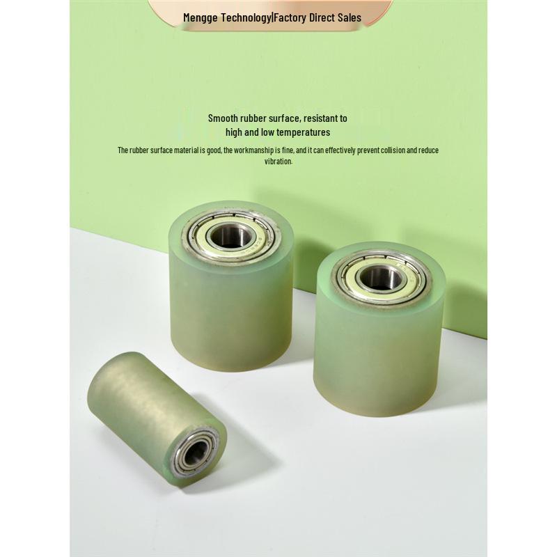 

PU Non-Powered Roller: Wear-Resistant Polyurethane Rubber Wheel with Double Bearings