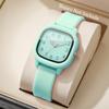 Fashion Square Women Quartz Watch Casual Silicone Band Ladies Wristwatch for Girls Clock Relogio Feminino