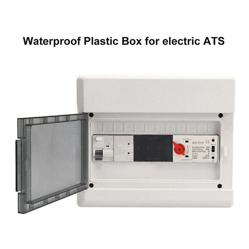 Hochwertiger AC110V unterbrechungsfreier automatischer Doppelstrom-Umschalter 63A