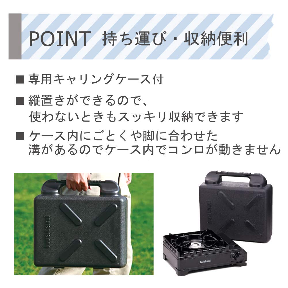 Iwatani Tough Maru & Genuine Accessory Series Plate Set (Tough Maru + Yakiniku S, 2-Piece Set, Olive)