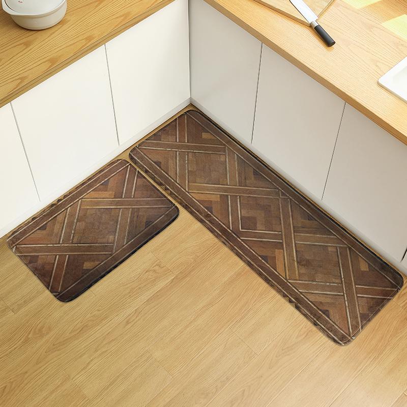 Anti Slip,absorbent and Fatigue Resistant Mat-Durable,washable,suitable for Kitchen and Bathroom Mats,kitchen Absorbent Carpet A