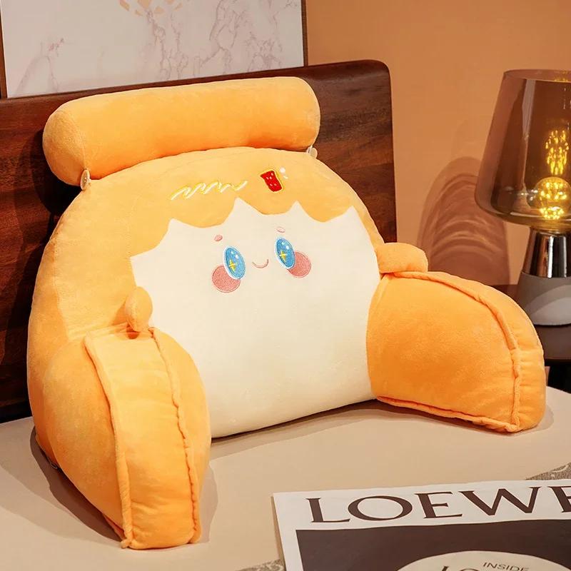 Triangle Reading Pillow Lumbar Support Pillow Soft Headboard Cushion Can Be Disassembled Washed Large Backrest Cushion Office