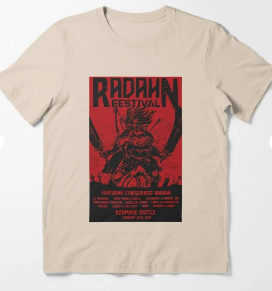 Leisure trend personality boy essential cool elements of a single product Radahn Festival Essential T-Shirt04198