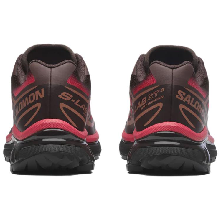SALOMON XT 6 Casual Running Shoes Unisex Black Pink 478768