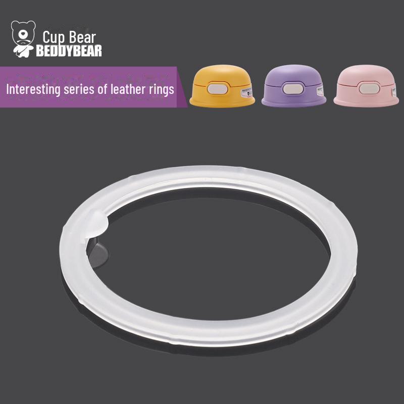 

Трубочка-присоска Bear Cup и аксессуары - детский силиконовый набор для питья с мундштуком, шлангом и подставкой