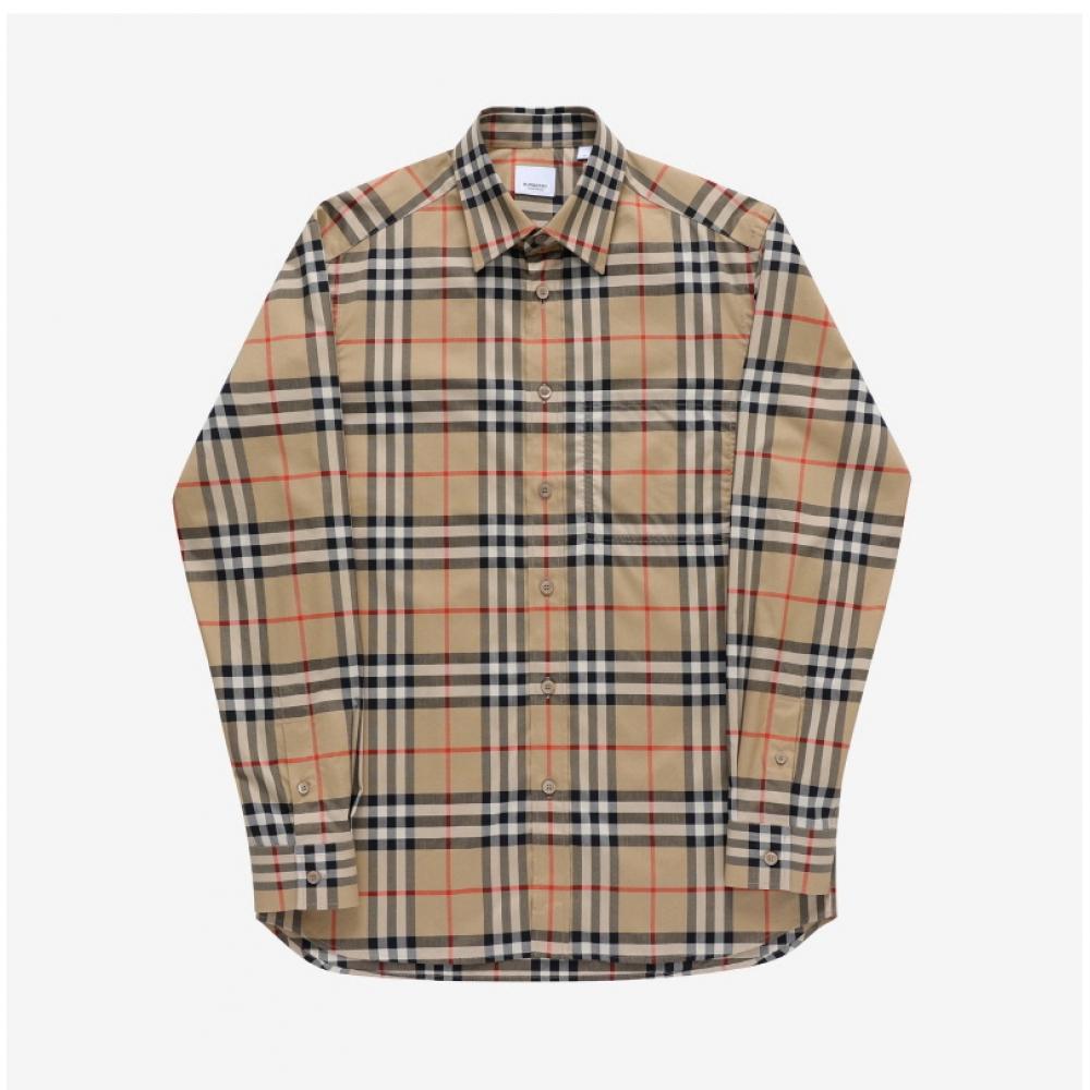 Burberry Cămașă Bărbătească Carouri Vintage 8070577 A7028
