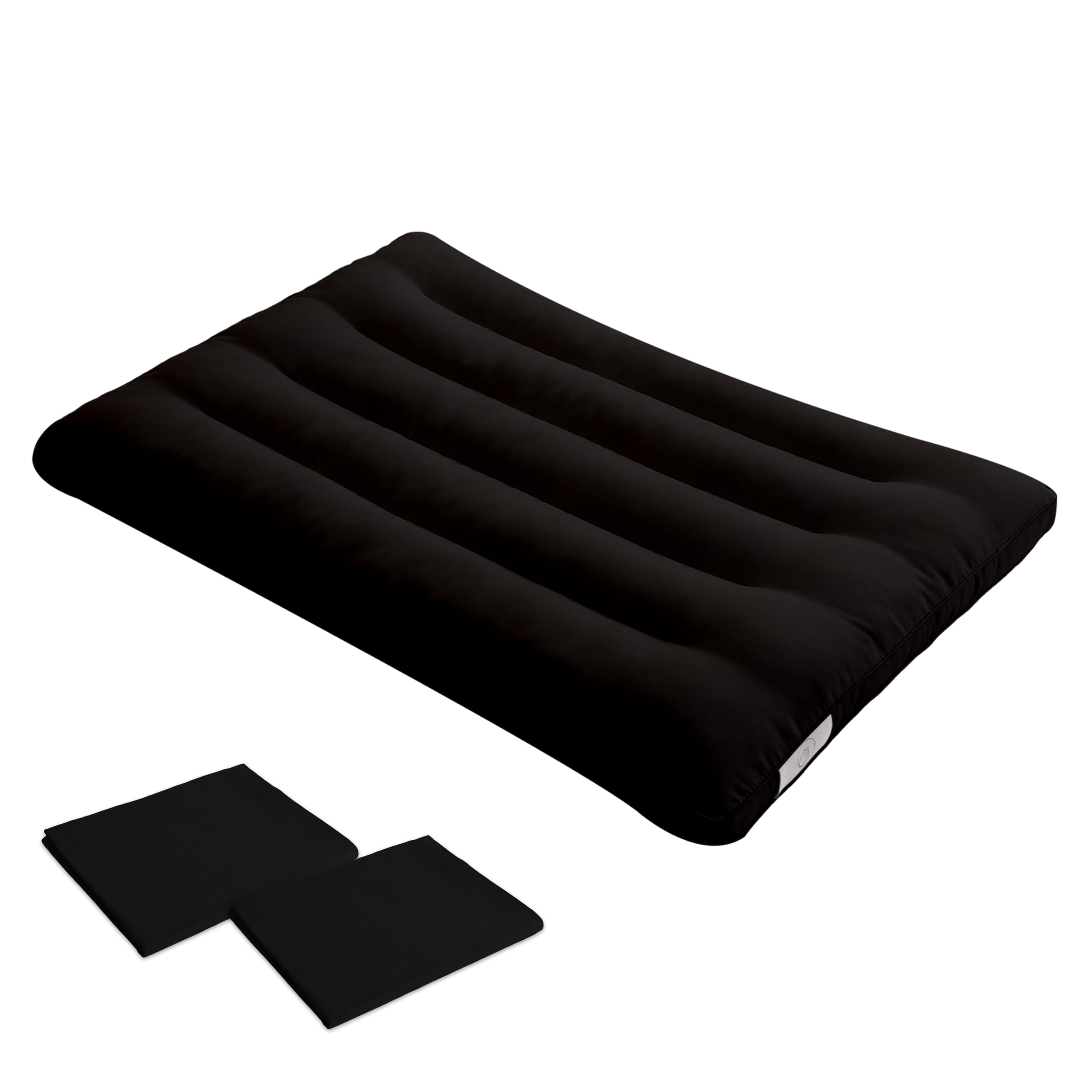 

DreamCat s Japanese-made low pillow, 3cm thick. This low pillow promotes natural posture and is gentle on the neck and shoulders. Suitable for both