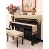 Hanging Bead Tassel Piano Half Cover Relief Jacquard Piano Key Dustproof Towel Electronic Keyboard Protective Case Bench Cushion