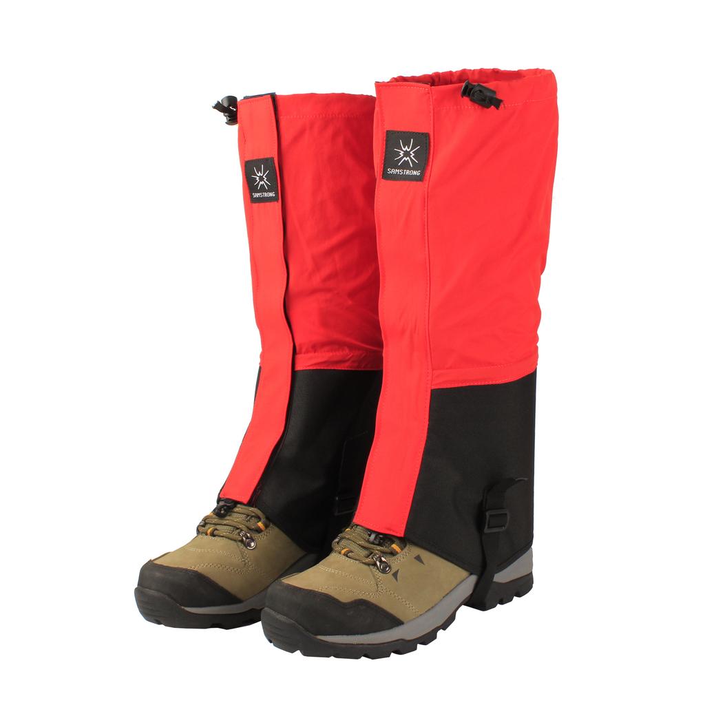 1 Pair Waterproof Leg Covers Elastic Strap Long Tube Legs Protection Hiking Skiing Climbing Trouser Shoes Cover Durable Bandage