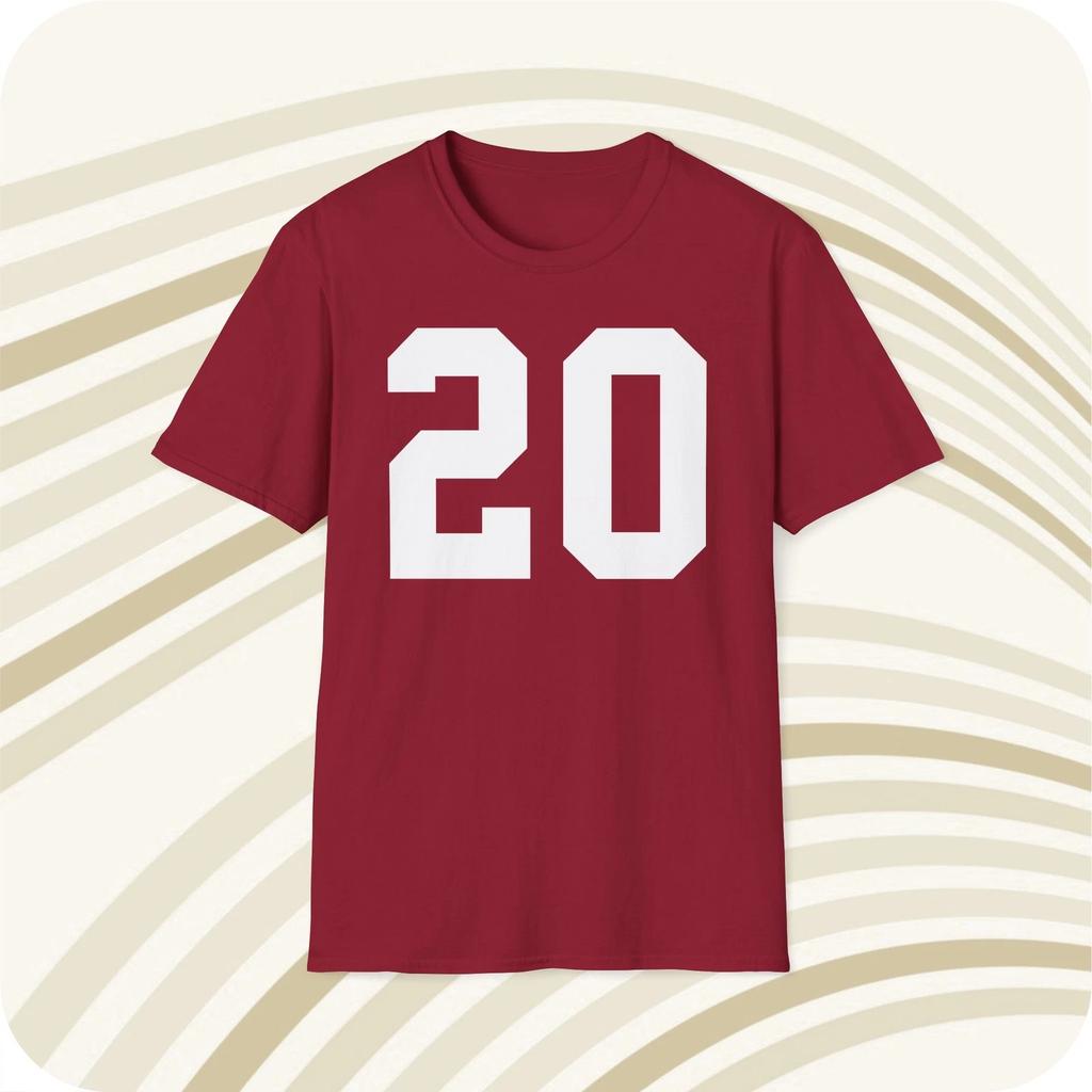 Billy Sims Oklahoma Sooners #20 NCAA Jersey T shirt - Front & Back Print