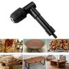 90 Degree Black Electric Drill Corner Clamp for Narrow Space Drilling Conversion