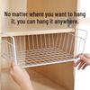 Under Cabinet Hanging Basket and Kitchen Storage Rack