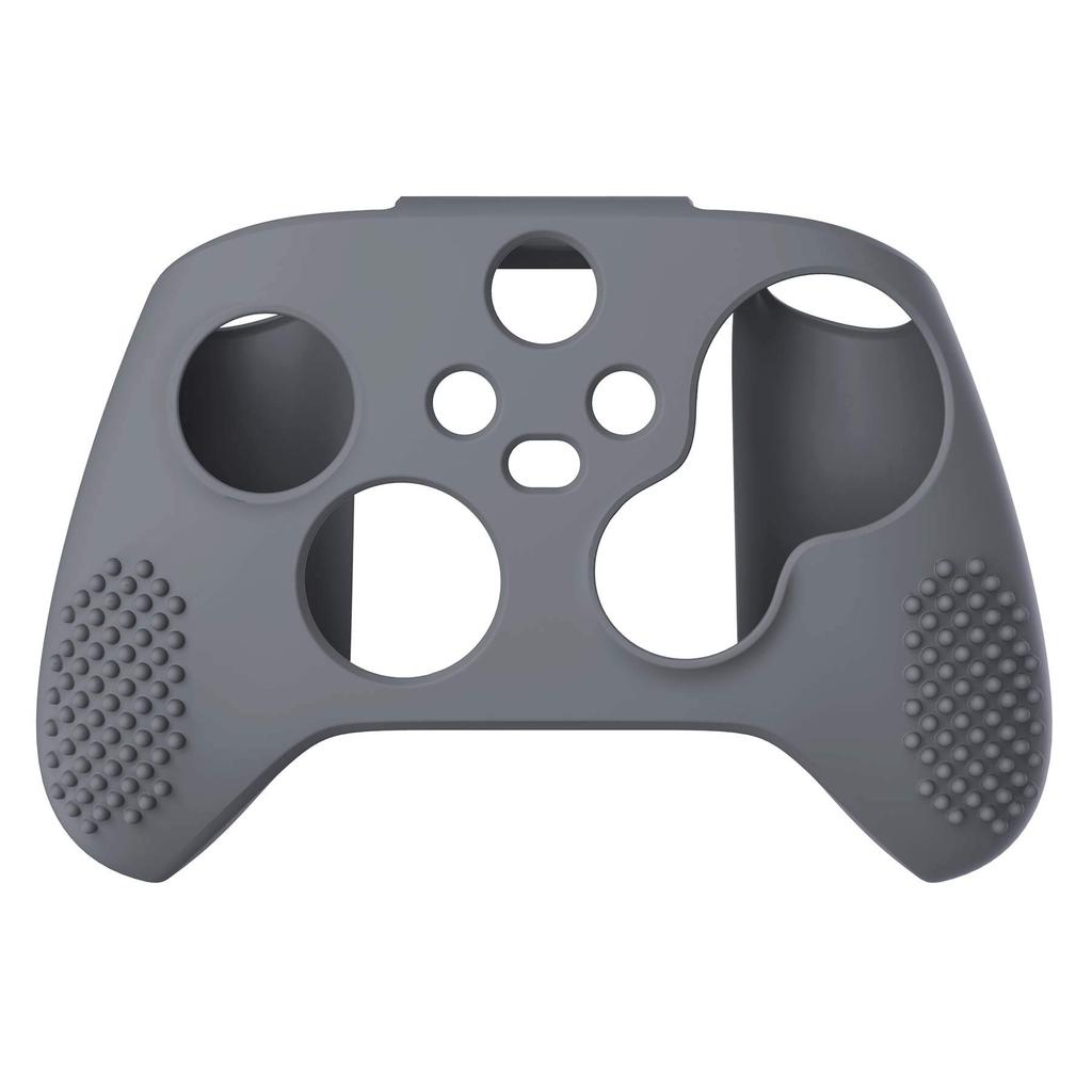 eXtremeRate PlayVital 3D Studded Xbox Series Controller Silicone Cover Skin with 6 Black Thumb Grip Soft Rubber Case Protector for Xbox Core Wireless