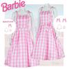 2023 Summer Season Barbie Cosplay Dress With Tight Polyester Fabric
