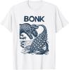 Bonk Dinosaurus Vtipný Prehistorický Humor Design Tričko