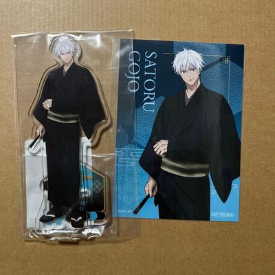 Used Jujutsu Kaisen 5th Anniversary SHIBUYA TSUTAYA Gojo Satoru Acrylic Stand + Bonus Bromide