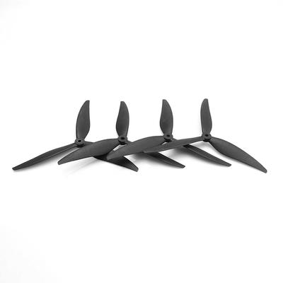 2 Pairs Tracker 8X4X3 8040 8inch 3 Blade  Tri Blade Propeller Fiberglass Nylon for 8inch FPV Remote Control Drone
