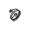 Love magnet ring, boutique high-end adjustable size spring ring