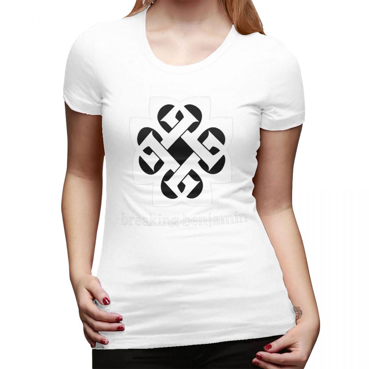 

Art Breaking Benjamin Premium TShirt for Women ONeck Streetwear T Shirts Womens Tees Short Summer Clothes Tops S