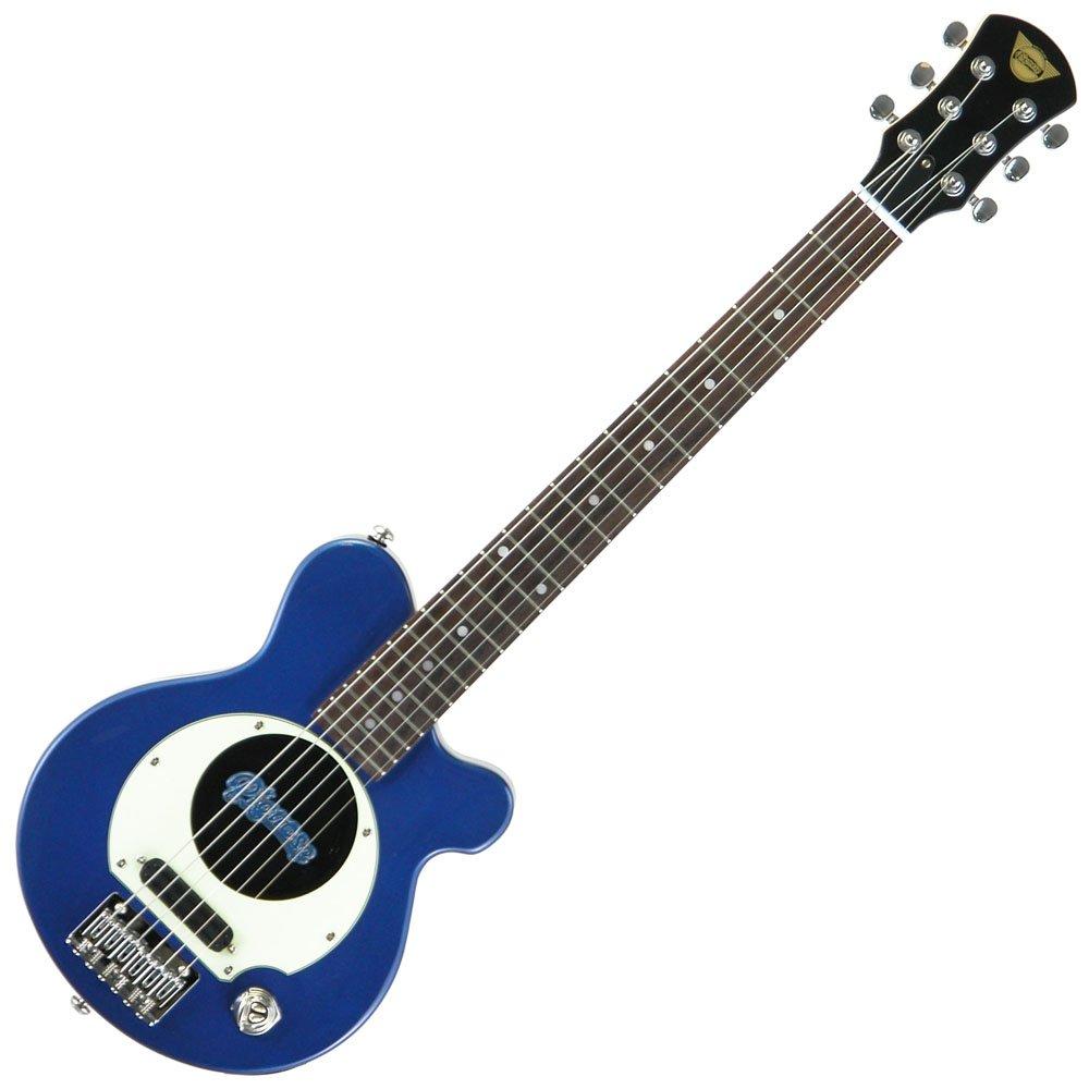 Pignose MBL Electric Metallic with Soft Case PGG-200 Guitar, Blue,