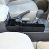 ABS Black Center Console Side Storage Box Multi-Function Mobile Phone Tray For Toyota Land Cruiser Prado FJ150 150 2010-2019