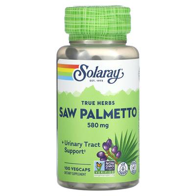 True Herbs, Saw Palmetto, 580 Mg, 100 Vegcaps