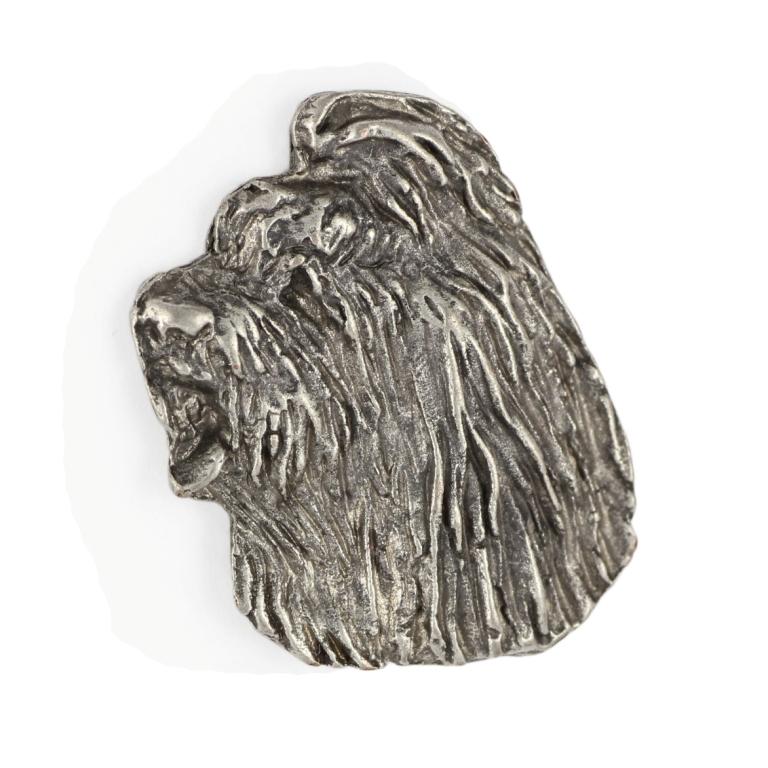 Old English Sheepdog, Bobtail, Bob-tail - Dog brooch in a gift box, elegant pin, lapel pin for Art-Dog brand jacket