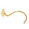 Small Brass Hook with Mounting Screws for Billiard Bottom Mount