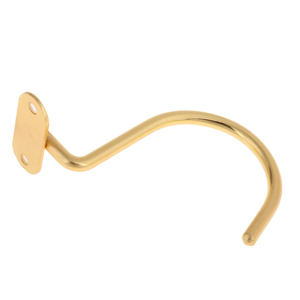 Small Brass Hook with Mounting Screws for Billiard Bottom Mount