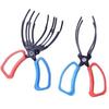 1/2Pcs 3 Claw Fish Gripper with Ergonomic Handle Non-Slip Portable Metal Fishing Pliers Gripper Multifunctional Fish Grips Clamp