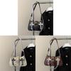 Street Style Pu Small Shoulder Bag With Chain Detail For Daily Use