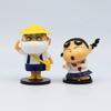 6Pcs/Set Anime Crayon Shin-Chan Figurine Toy Funny Party Collectible Model Doll Fans Gift
