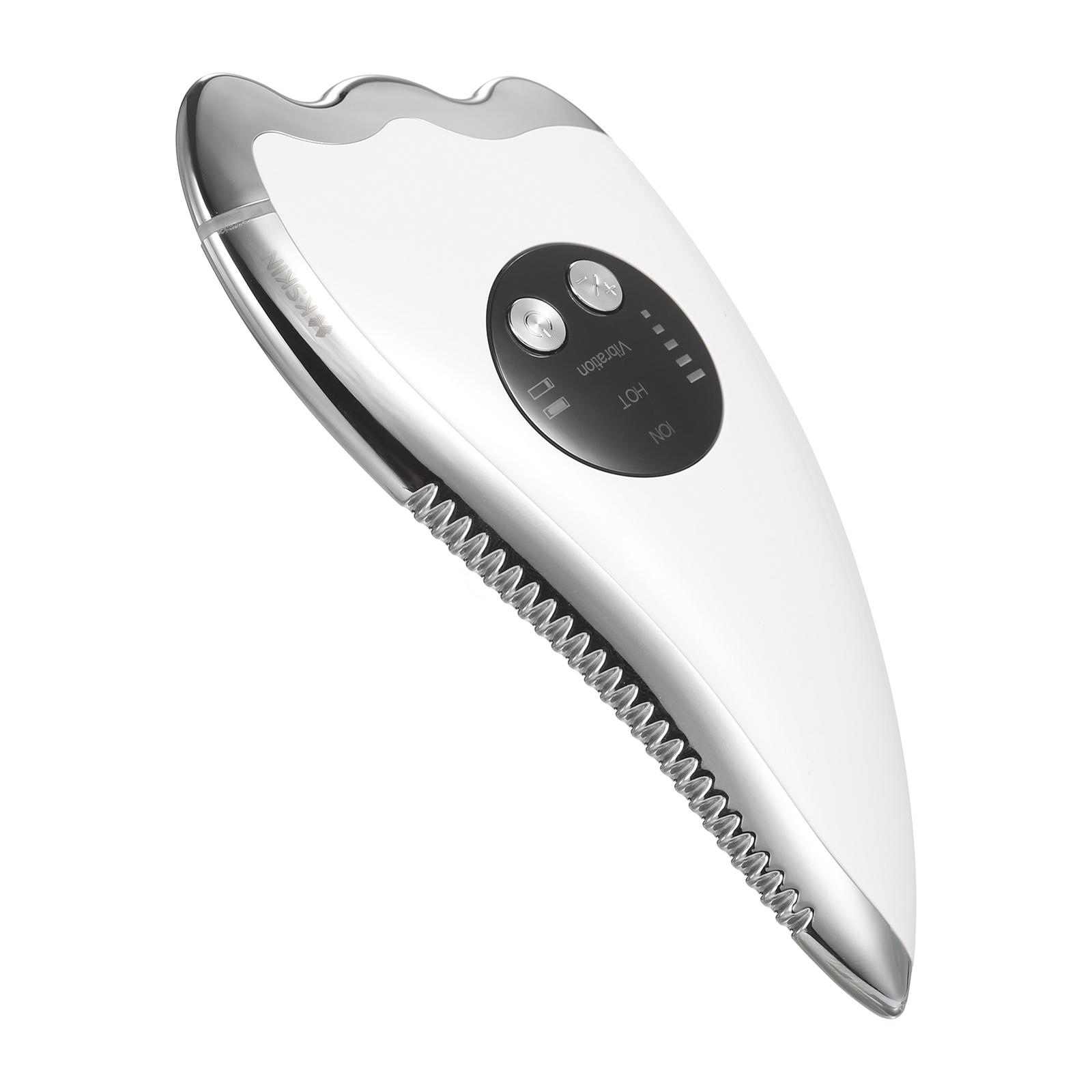 

Массажер для лица, постоянная температура, нагрев и вибрация, скребок для всего тела, повышение коллагена, стимулирование белый