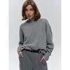 Women'S O-Neck Oversized Sweater Autumn Winter Thick Warm Loose Simple Solid Color Knitted Pullover Casual Jumper Top