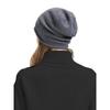 Beanie Hat Slouchy Flipped Soft Knitted Cap Warm Outdoor Hiking Winter Hat Casual Bonnet Hat Fashion Lightweight Comfortable