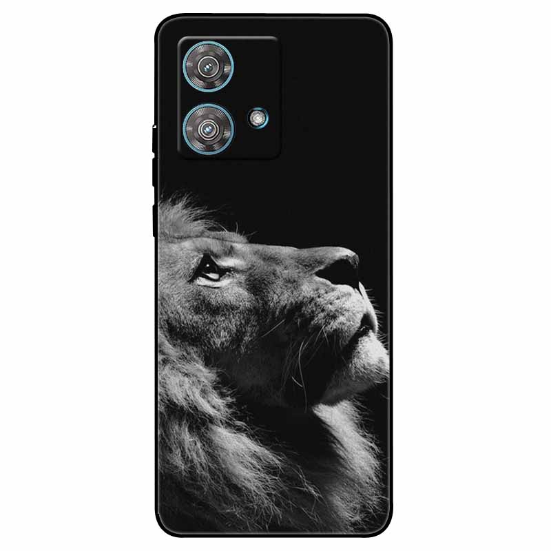 Skirta Moto G84 5G dėklas Silikoninis Minkštas Spausdintas Katės Drugelio Telefono Dangtelis Motorola MOTO G84 TPU Dangtelis MotoG84 G 84 Madingas Maišelis
