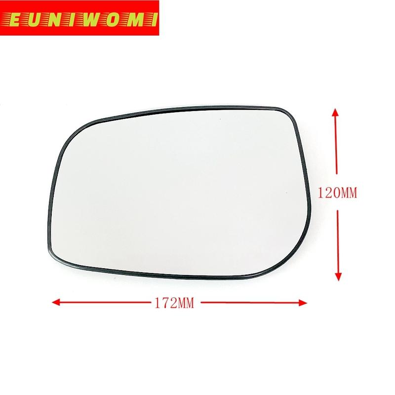Outside Door Heated Wing Convex Car Mirror Glass For TOYOTA AVENSIS VERSO 2006 2007 2008 2009 AVENSIS 2006 2007 2008 2009