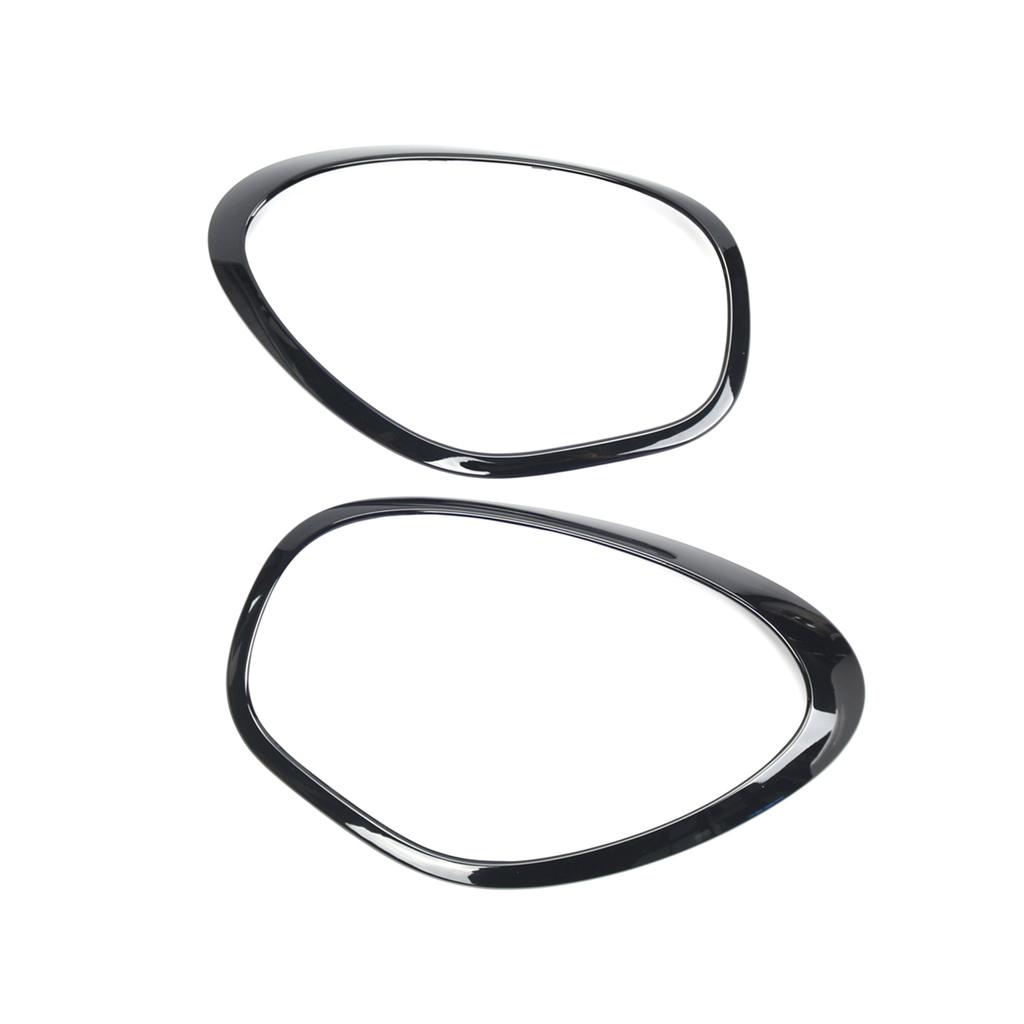Headlight Trim Ring 2pcs Replacement for BMW MINI Cooper Countryman 2011-2016 OEM 51139801573;
