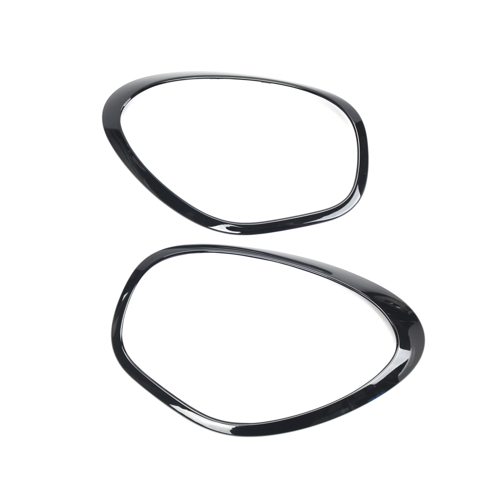 Garniture de phare   2 pièces Remplacement pour         2011-2016 OEM 51139801573; 51139801574