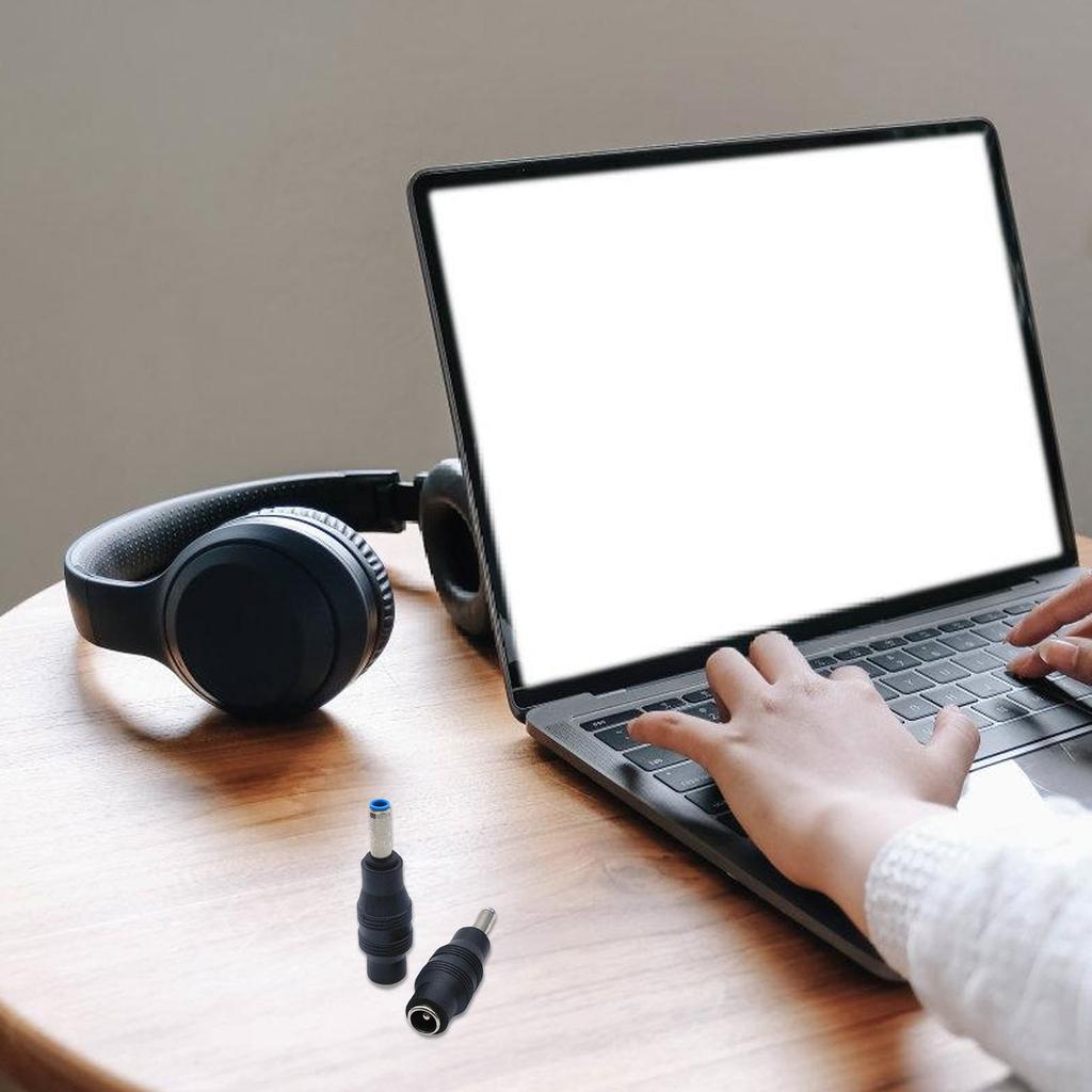 DC5.5x2.1mm to DC4.5x3.0mm Power Adapter Female to Male Charging Converter Connector for Laptops Power Supply