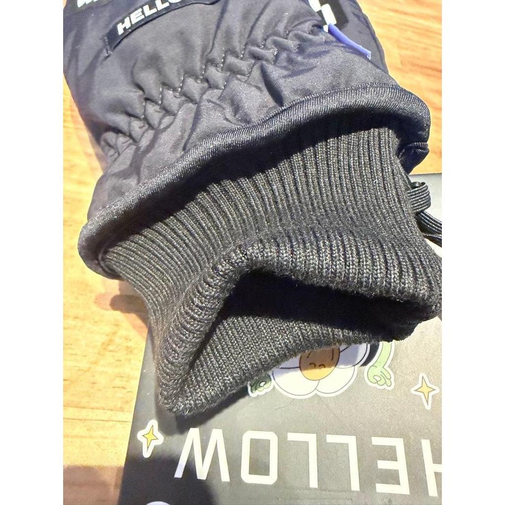 Used Anonymous shipping, brand new and unused, Hellow (Hello) mitten gloves, black, M