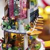 Tsukurundesu® DIY Miniature House Dollhouse DS Series (Traveler) with Japanese Instructions