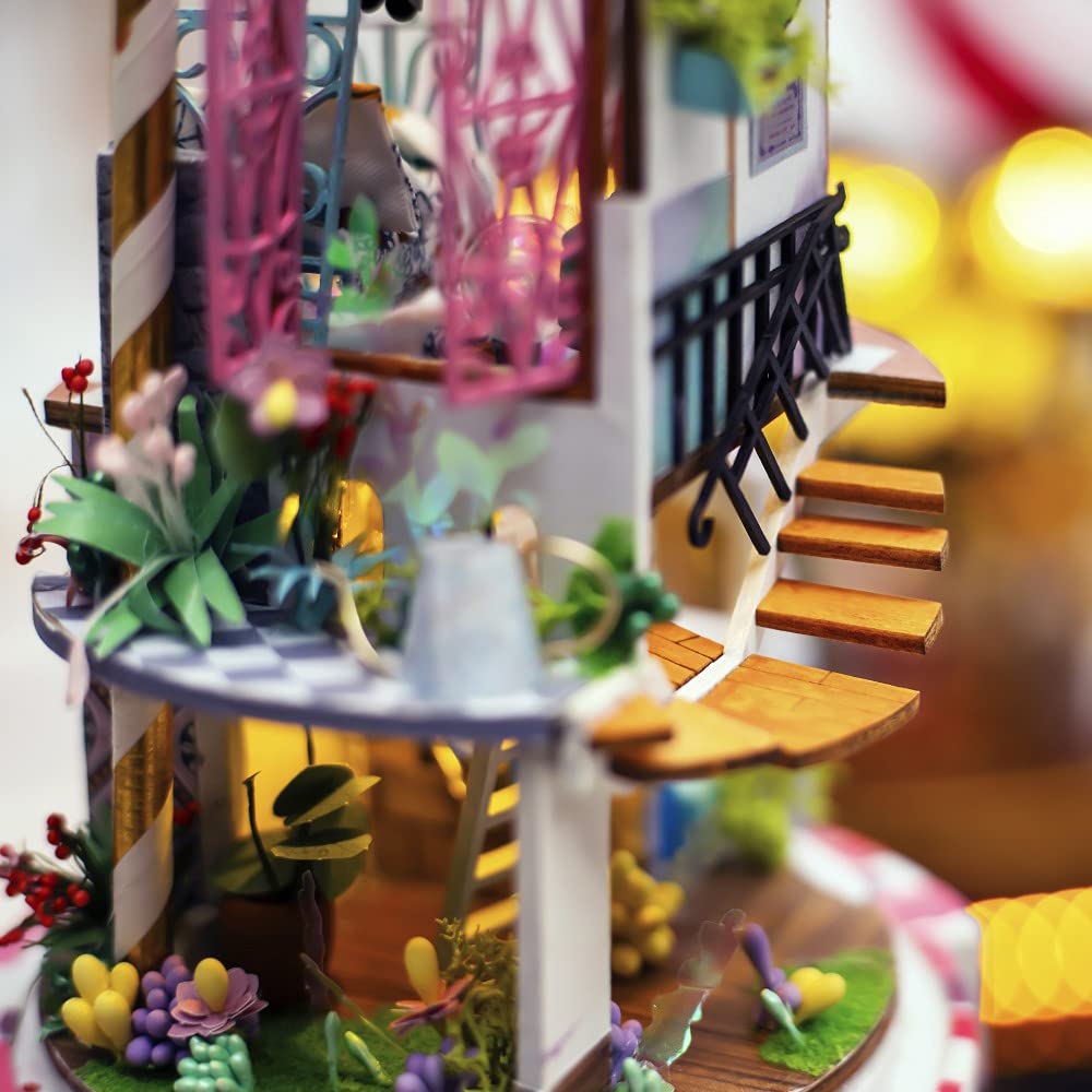 Tsukurundesu® DIY Miniature House Dollhouse DS Series (Traveler) with Japanese Instructions