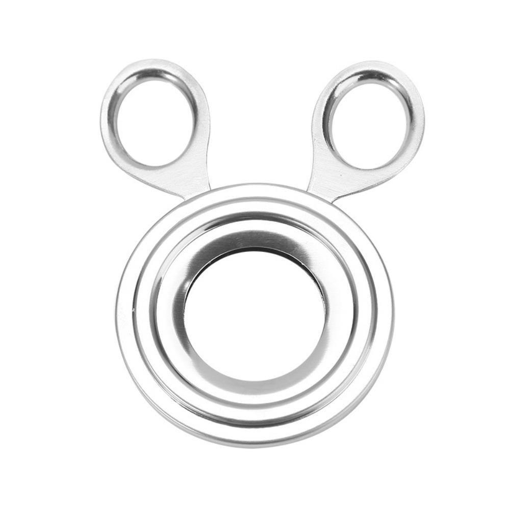 2PCS Stainless Steel Egg Shell Cutter Manual Operation Egg Opener Handheld Egg Breaker Cooking Tool